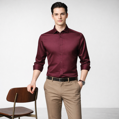 Super Stretchy Body-fit formal Shirts