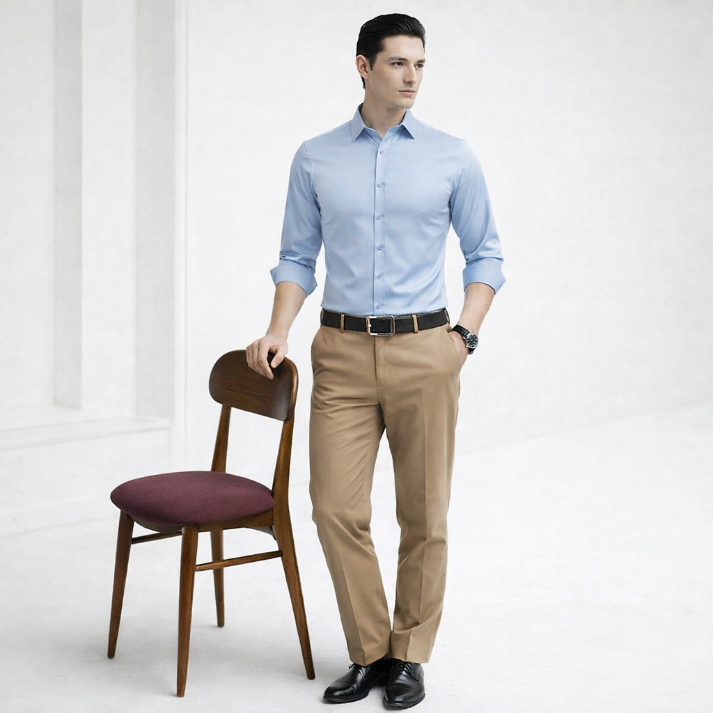Super Stretchy Body-fit formal Shirts