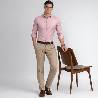 Super Stretchy Body-fit formal Shirts