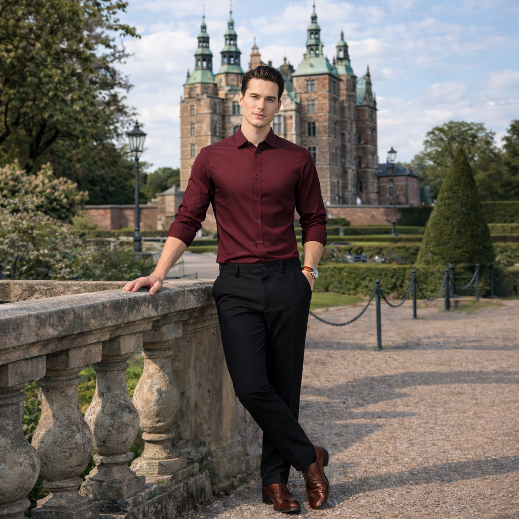 Super Stretchy Body-fit formal Shirts