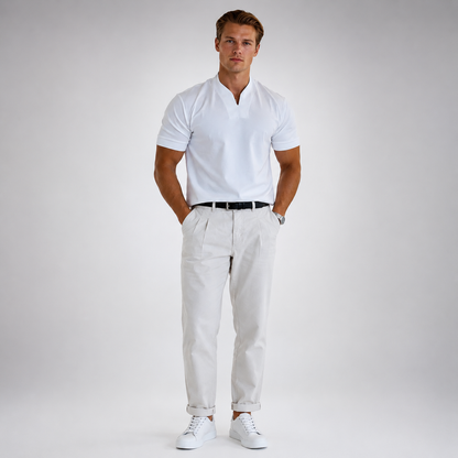 DANI Casual Notch-Neck Tee