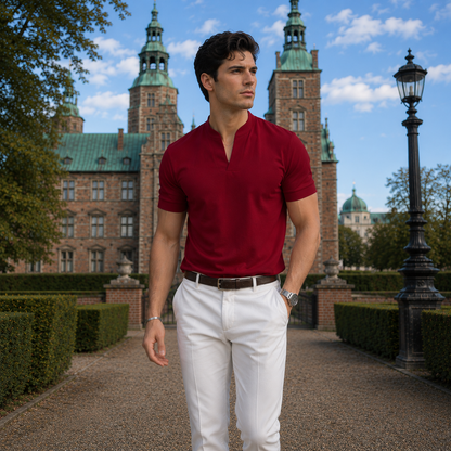 DANI Casual Notch-Neck Tee