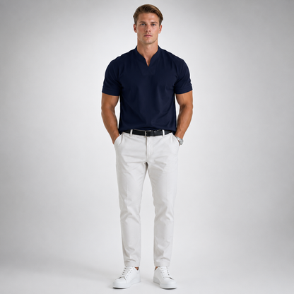 DANI Casual Notch-Neck Tee