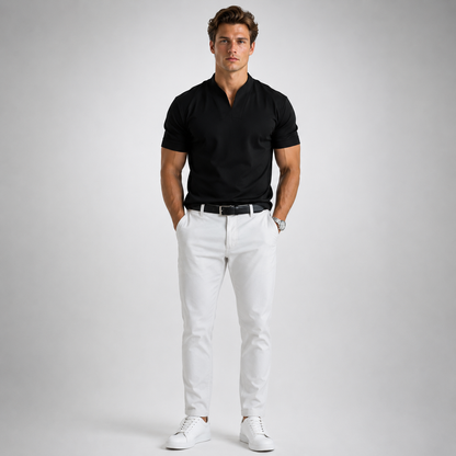DANI Casual Notch-Neck Tee
