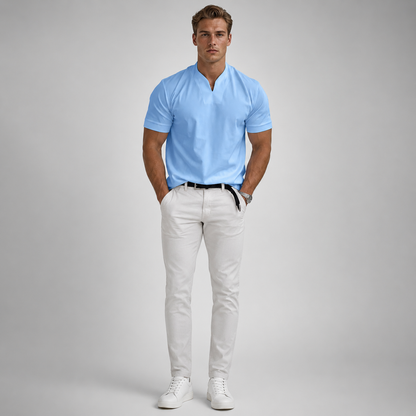 DANI Casual Notch-Neck Tee