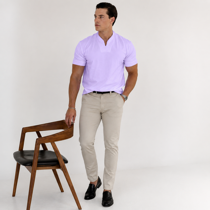 DANI Casual Notch-Neck Tee