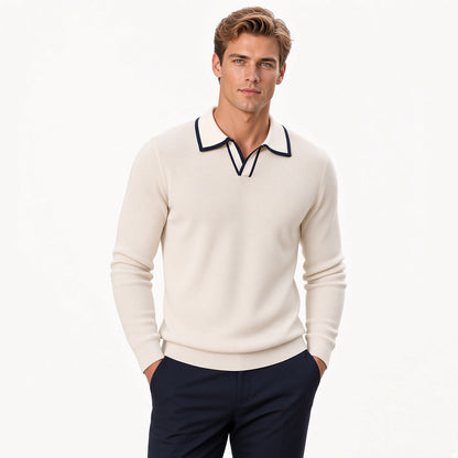 DERRIK Vertical Rib Knit Shirt