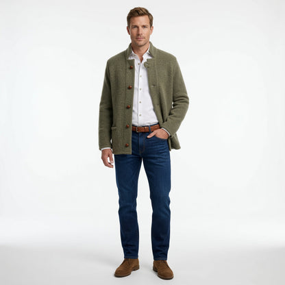 DREX Stand up Collar Cardigan