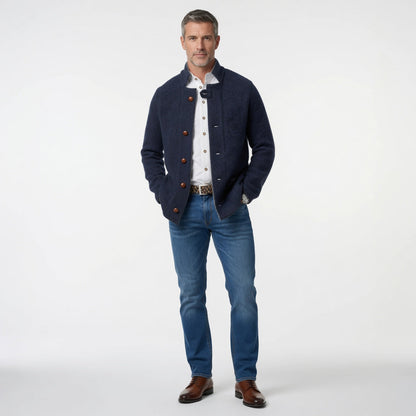DREX Stand up Collar Cardigan