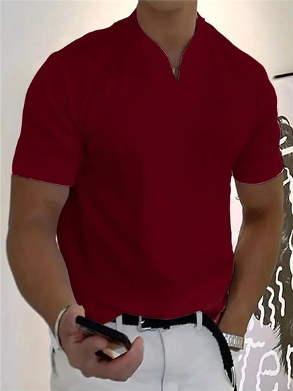 DANI Casual Notch-Neck Tee