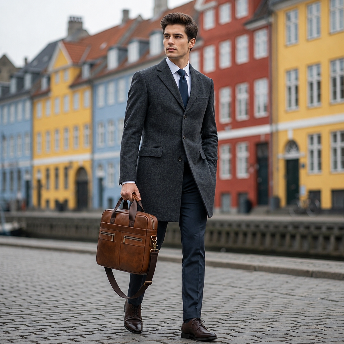 EXEC Leather Business Bag
