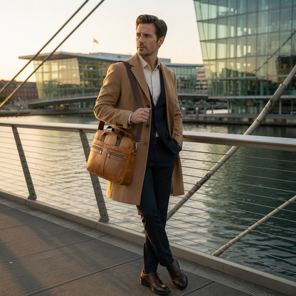 EXEC Leather Business Bag