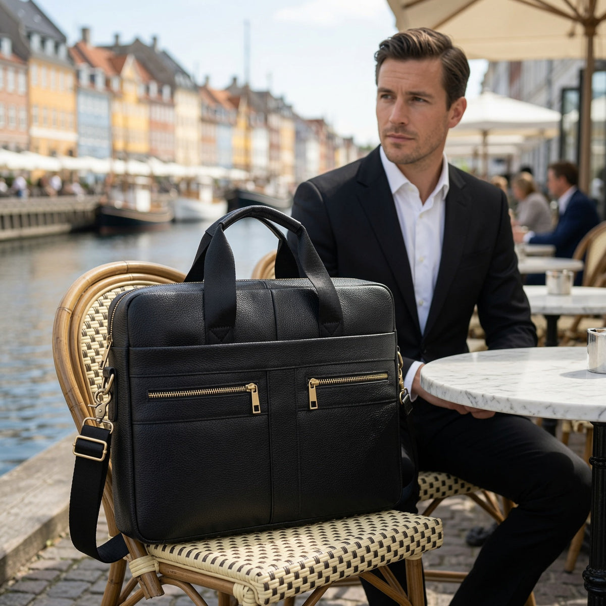 EXEC Leather Business Bag