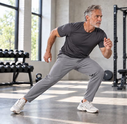 LUNIN Straight-leg Stretchy Comfort Pants