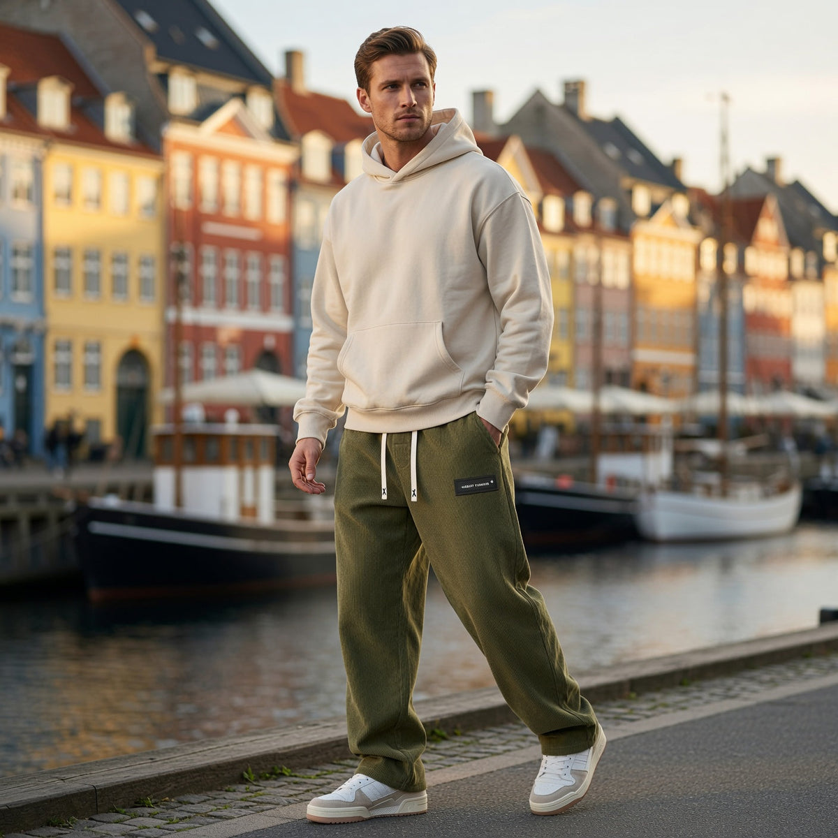 GAVI Corduroy Jogger Pants