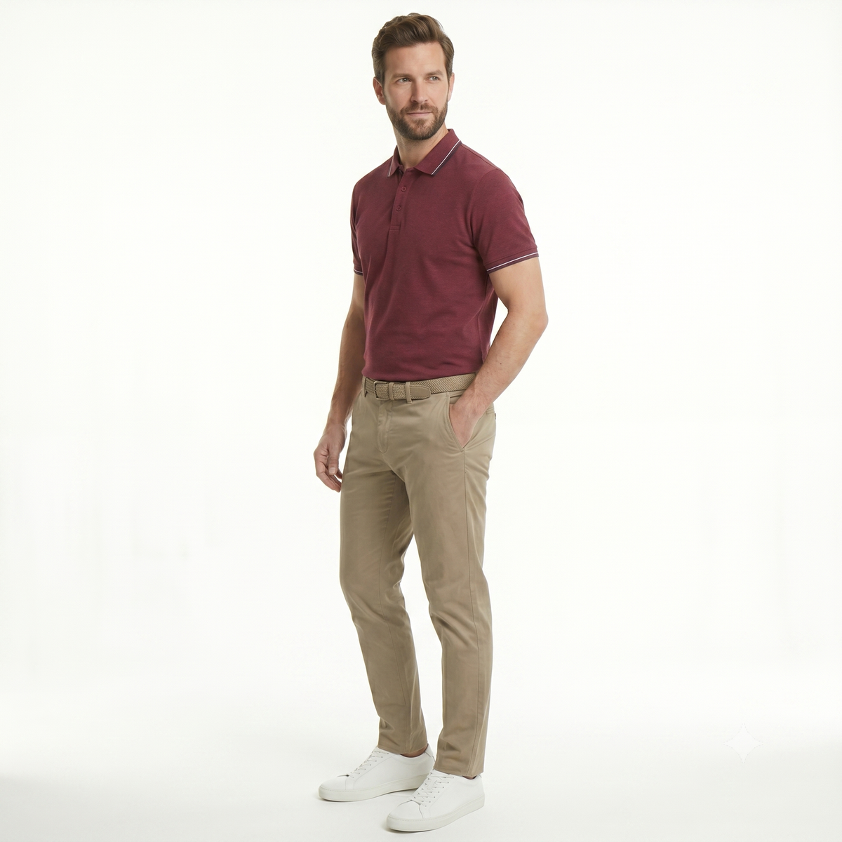 GRAHAM Casual Breathable Polo