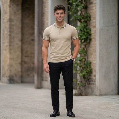 GRAHAM Casual Breathable Polo