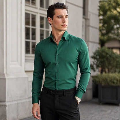 GRANDE Premium Deep-V Lapel Executive Shirt