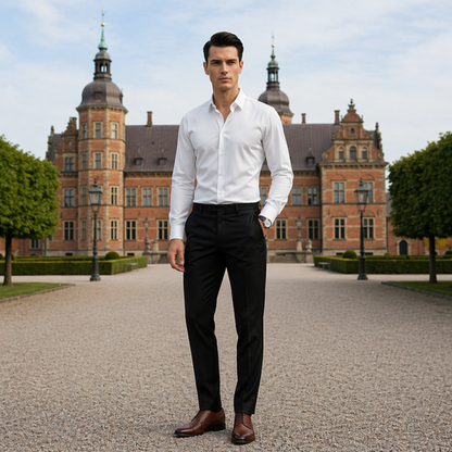 GRANDE Premium Deep-V Lapel Executive Shirt
