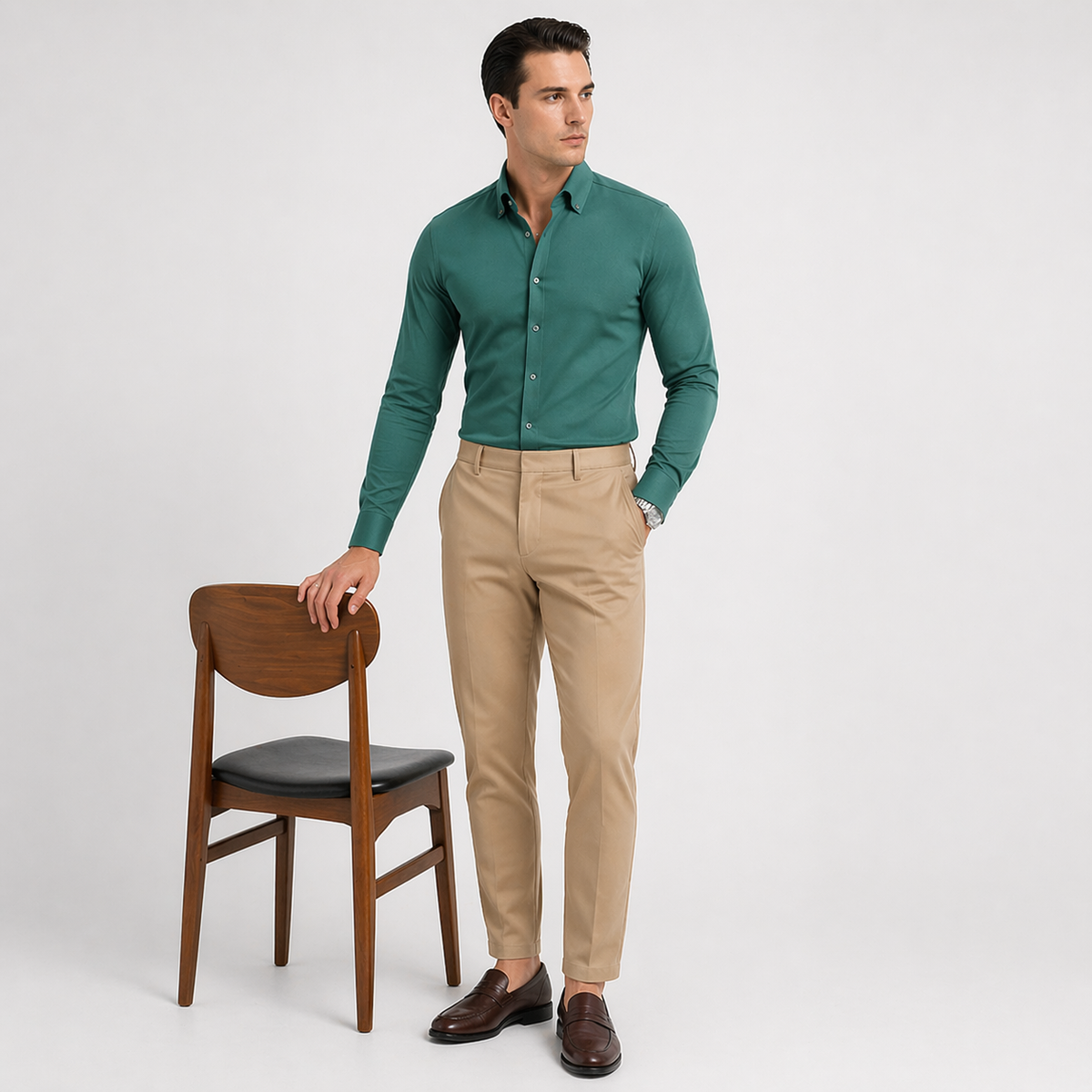 GRANDE Premium Deep-V Lapel Executive Shirt