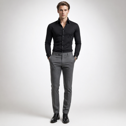 GRANDE Premium Deep-V Lapel Executive Shirt