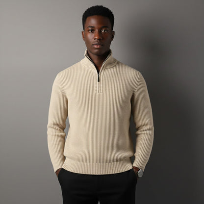 Arden Executive Quarter Zip Sweater