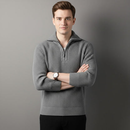 Arden Executive Quarter Zip Sweater