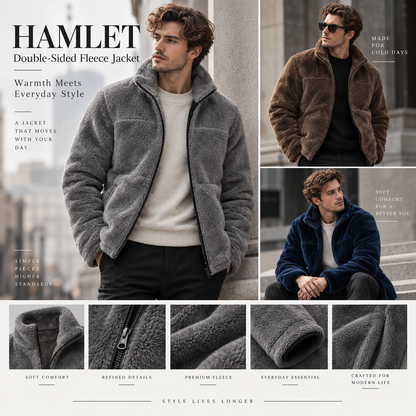 HAMLET Double-Sided Fleece Jacket