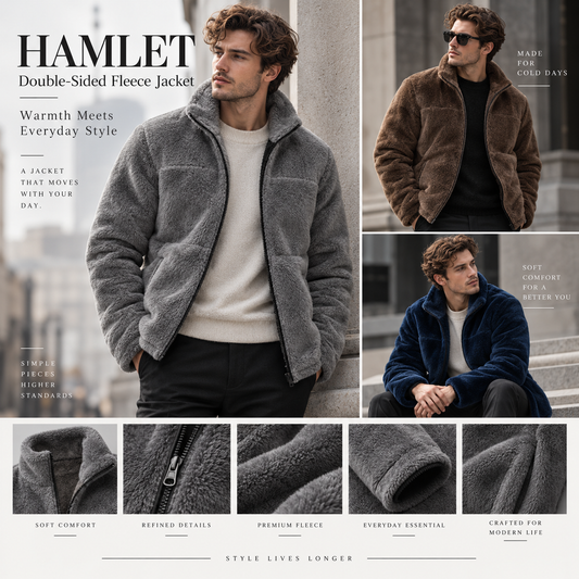 HAMLET Double-Sided Fleece Jacket