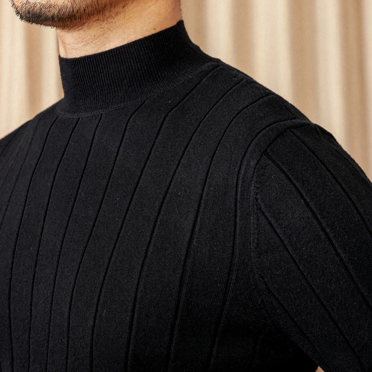 HUGO Mock-Neck Pullover