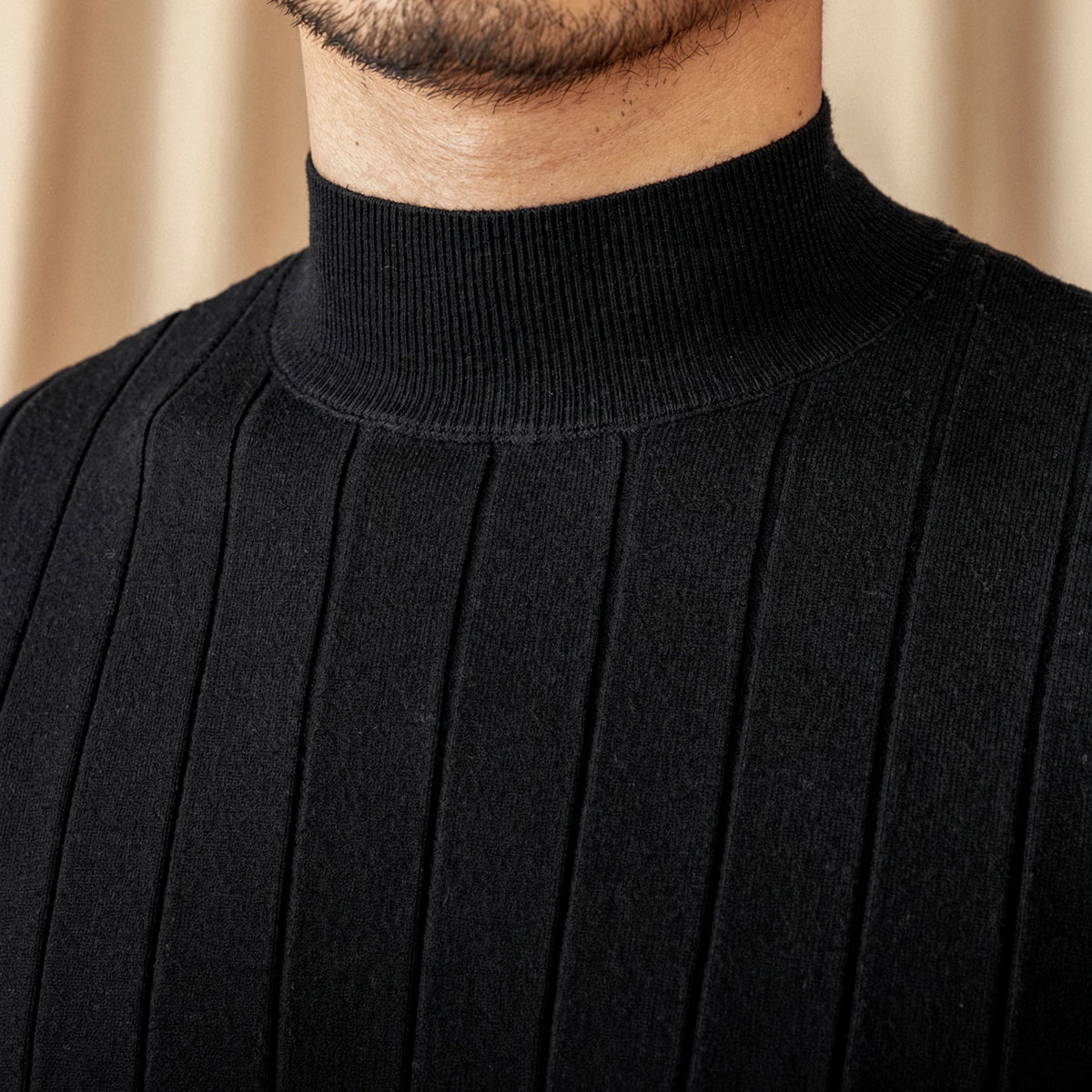 HUGO Mock-Neck Pullover
