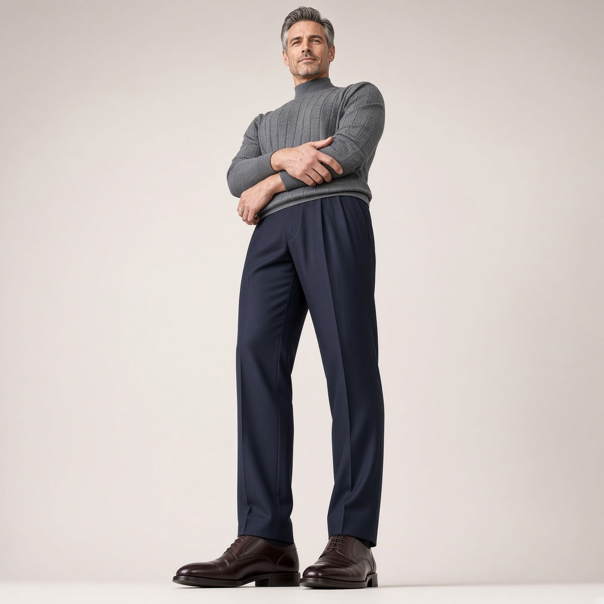HUGO Mock-Neck Pullover