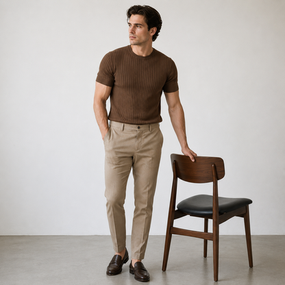 KAIX Premium Vertical-Ribbed Tee