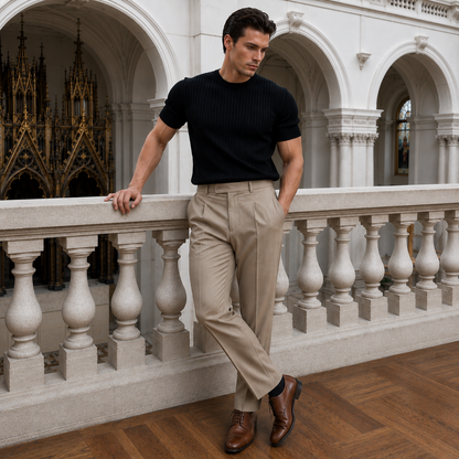 KAIX Premium Vertical-Ribbed Tee