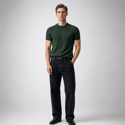 KAIX Premium Vertical-Ribbed Tee