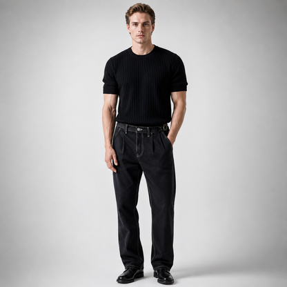 KAIX Premium Vertical-Ribbed Tee