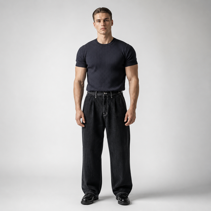 KAIX Premium Vertical-Ribbed Tee