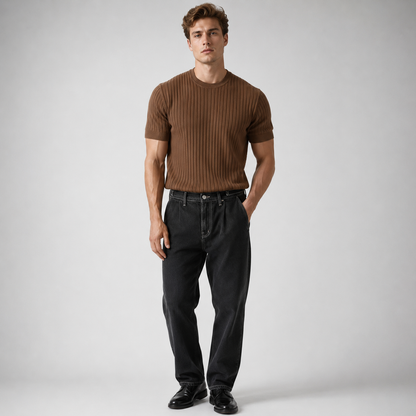 KAIX Premium Vertical-Ribbed Tee