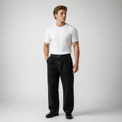 KAIX Premium Vertical-Ribbed Tee