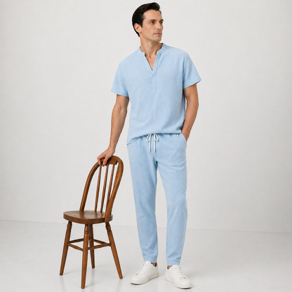 KOS Premium Melange Knit Summer Set