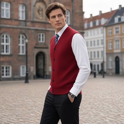 LANRY Knitted Smart Casual Vest
