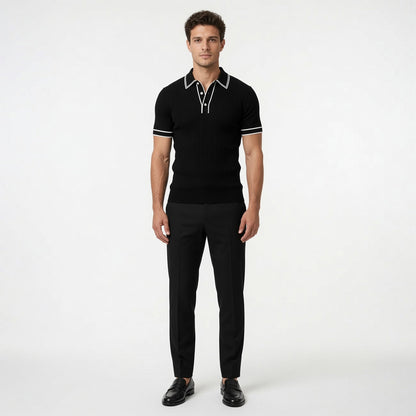 LORENT Casual Knit Polo