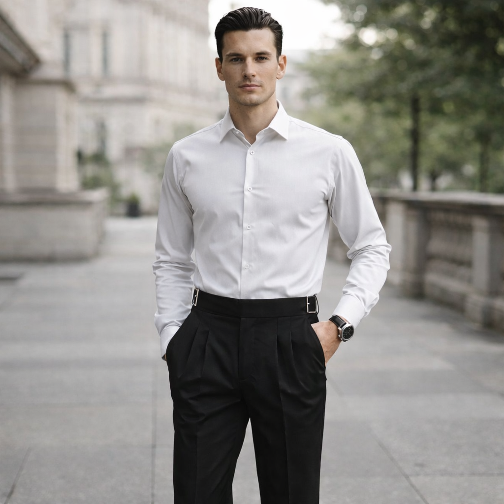 LORIANO Naples High Waist Trousers