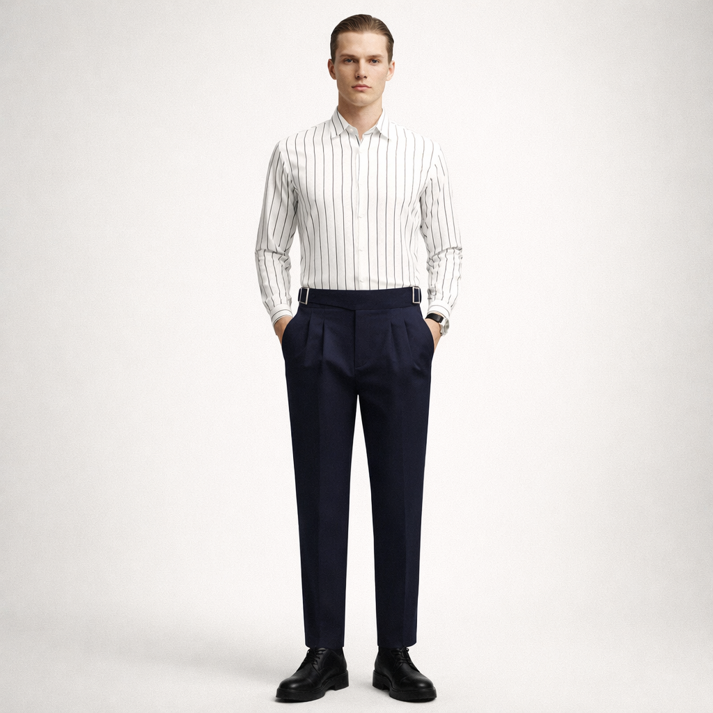 LORIANO Naples High Waist Trousers