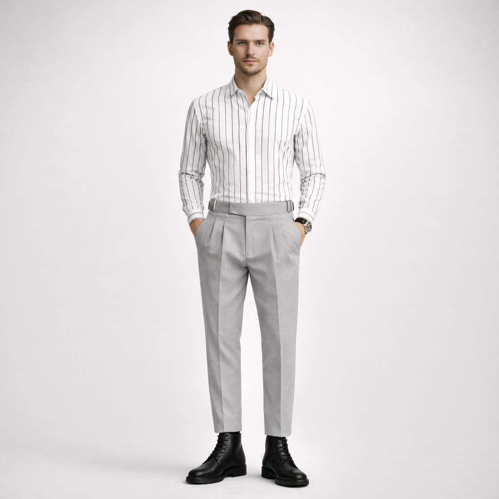 LORIANO Naples High Waist Trousers