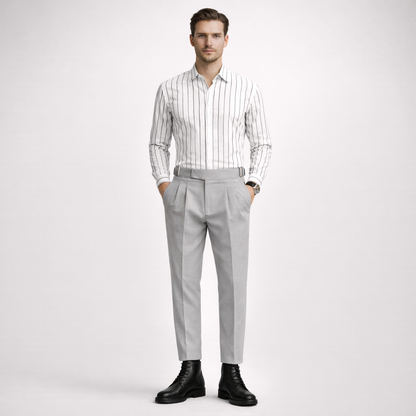 LORIANO Naples High Waist Trousers
