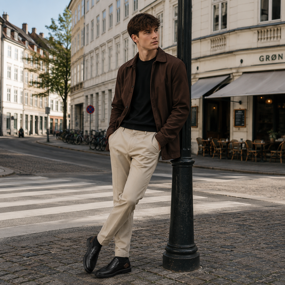 LORRO Leather Slip-on Shoes