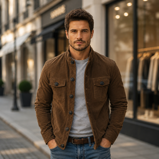LOUIE Retro Seude Jacket