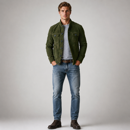 LOUIE Retro Seude Jacket