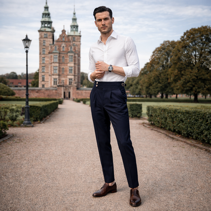Langford High Waist Business Trousers